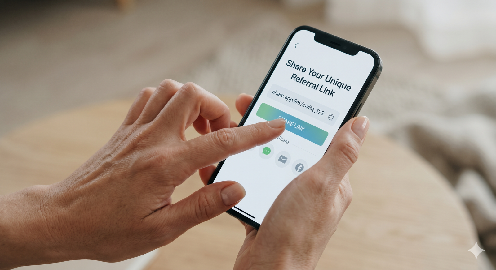 Share your referral link
